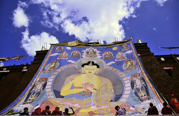 The Ganden Thangka Festival